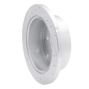 Pontiac GTO Brake Rotor (1) - Rear Right - R1 Concepts - Drilled & Slotted - Silver - 2004